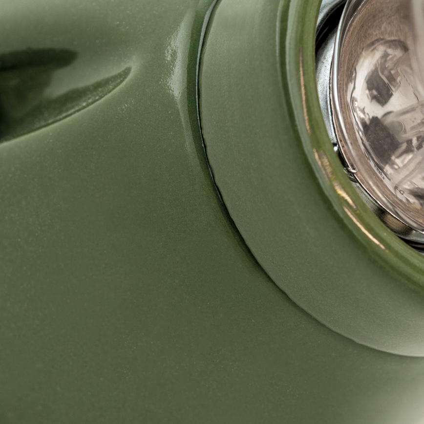 Seinavalgusti FROST 1xE27/60W/230V roheline