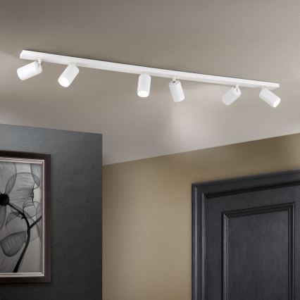 Suunatav laevalgusti SEAN 6xGU10/13W/230V valge