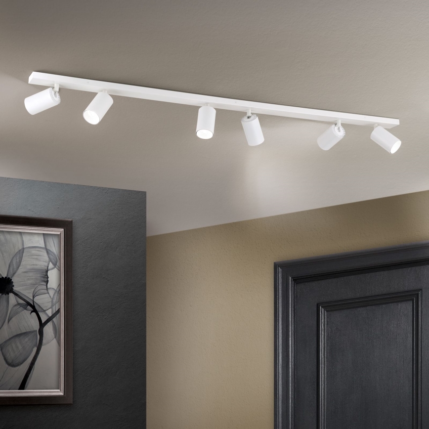 Suunatav laevalgusti SEAN 6xGU10/13W/230V valge