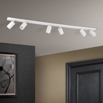 Suunatav laevalgusti SEAN 6xGU10/13W/230V valge