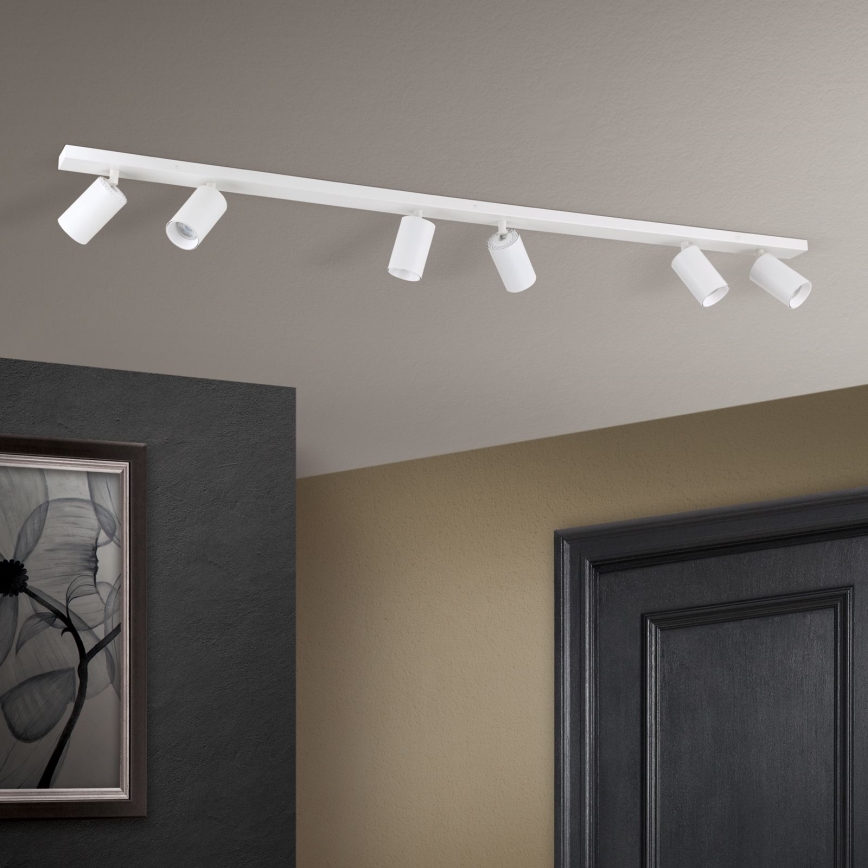 Suunatav laevalgusti SEAN 6xGU10/13W/230V valge