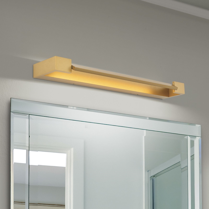 LED Peeglivalgustus vannituppa MARILYN LED/18W/230V 60 cm IP44 kuldne