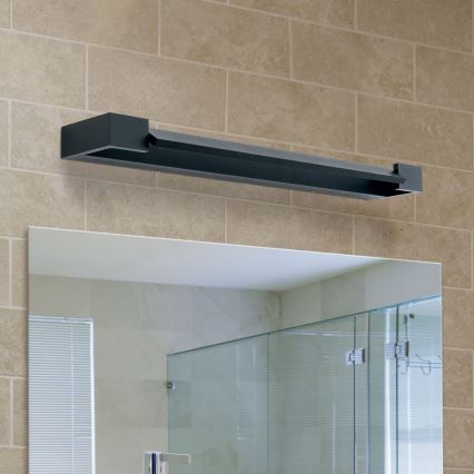 LED Peeglivalgustus vannituppa MARILYN LED/18W/230V 60 cm IP44 must