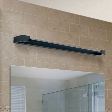 LED Peeglivalgustus vannituppa MARILYN LED/24W/230V 90 cm IP44 must