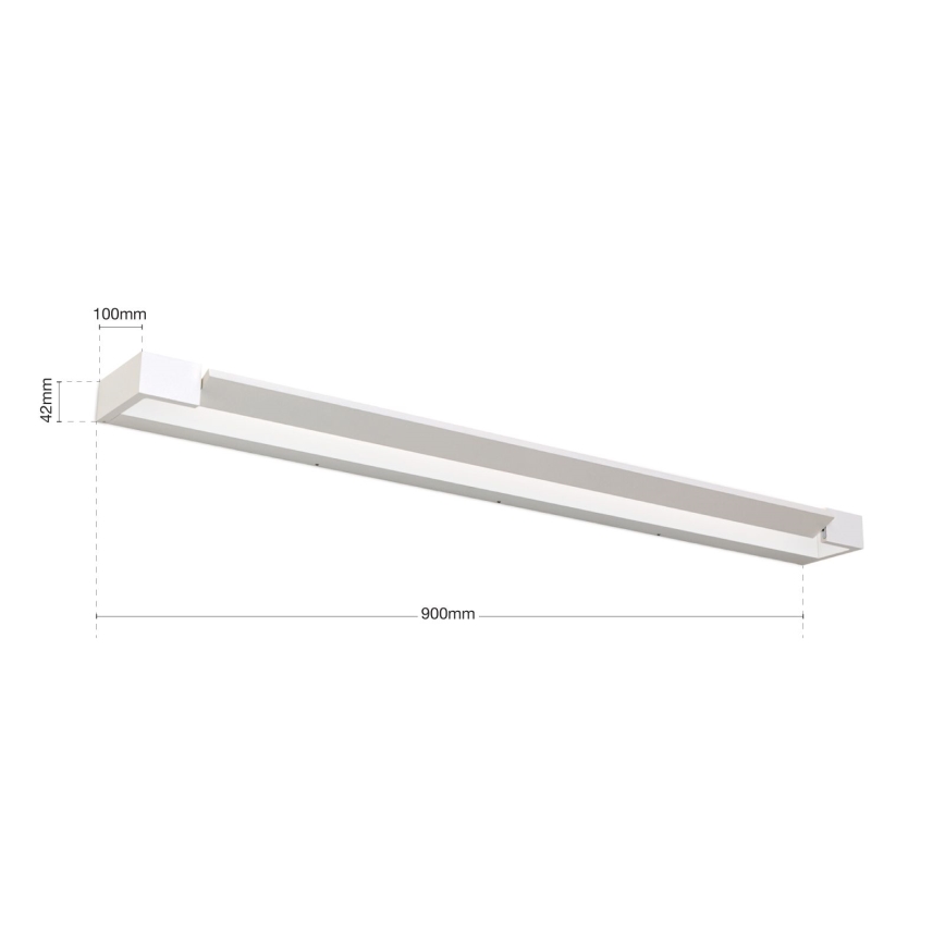 LED Peeglivalgustus vannituppa MARILYN LED/24W/230V 90 cm IP44 valge