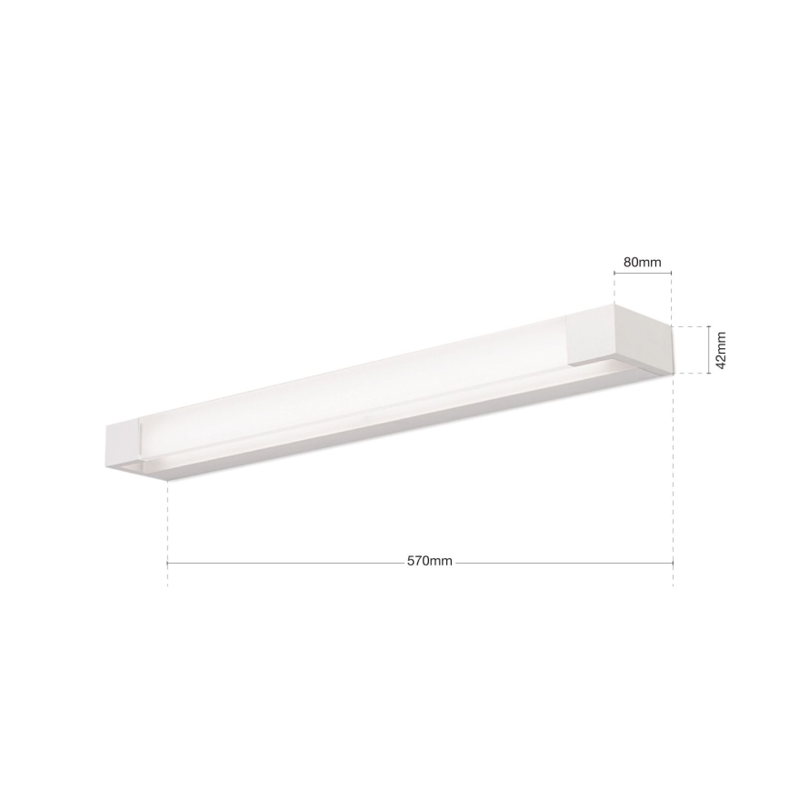 LED Peeglivalgustus vannituppa MARILYN LED/21W/230V 57 cm IP44 valge
