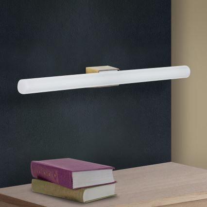 LED Seinavalgusti VISAGIST 1xS14d/8W/230V messing
