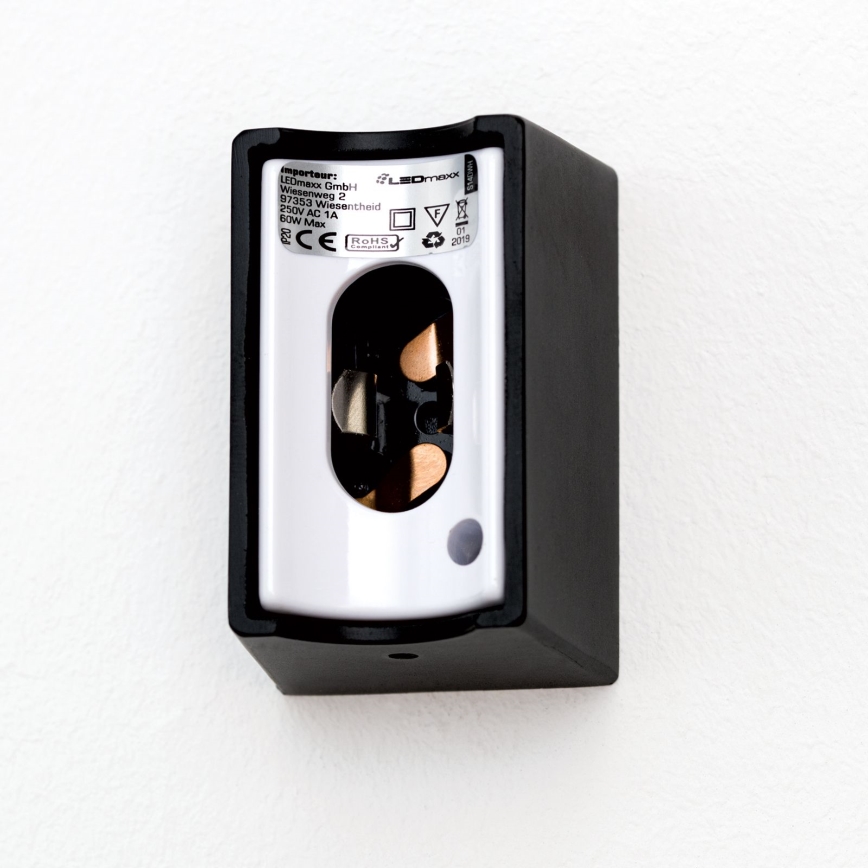 LED Seinavalgusti VISAGIST 1xS14d/8W/230V must