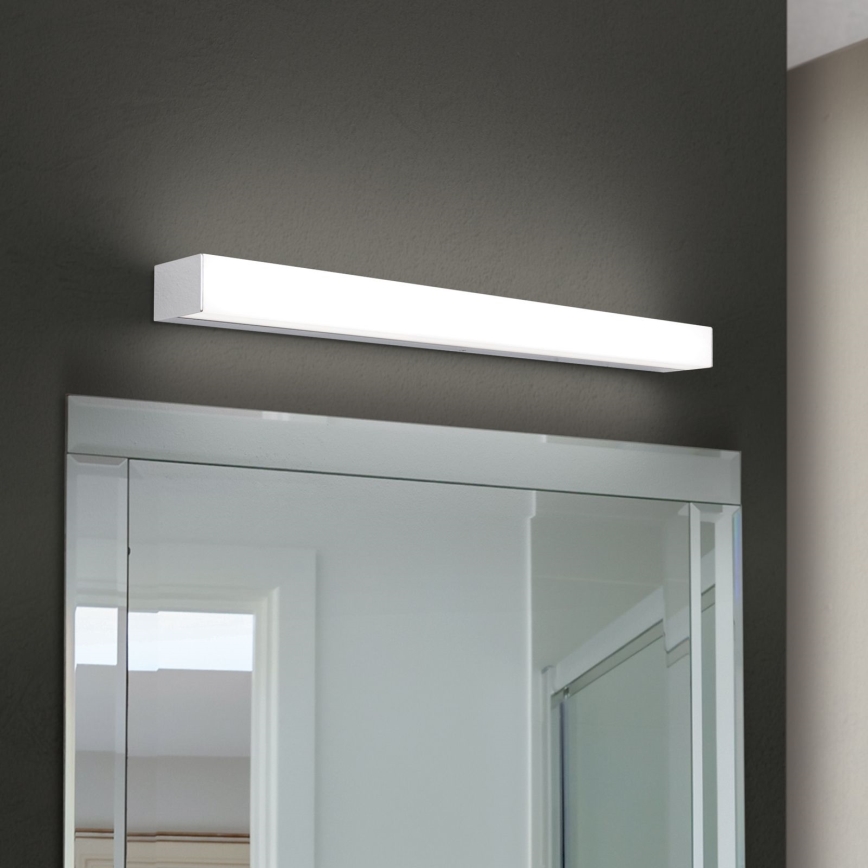 LED Peeglivalgustus vannituppa HORIZON LED/12W/230V 3000/4000K 60 cm IP44 hõbedane