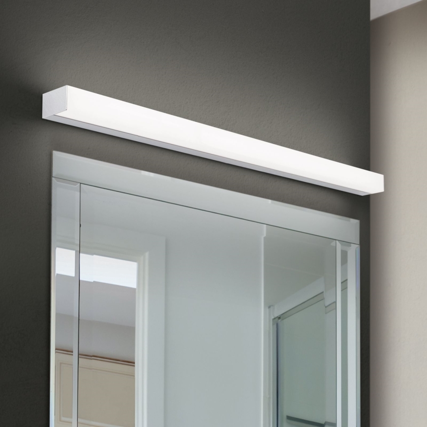 LED Peeglivalgustus vannituppa HORIZON LED/18W/230V 3000/4000K 90 cm IP44 hõbedane