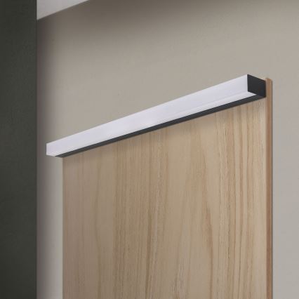 LED Peeglivalgustus vannituppa HORIZON LED/18W/230V 3000/4000K 90 cm IP44 must