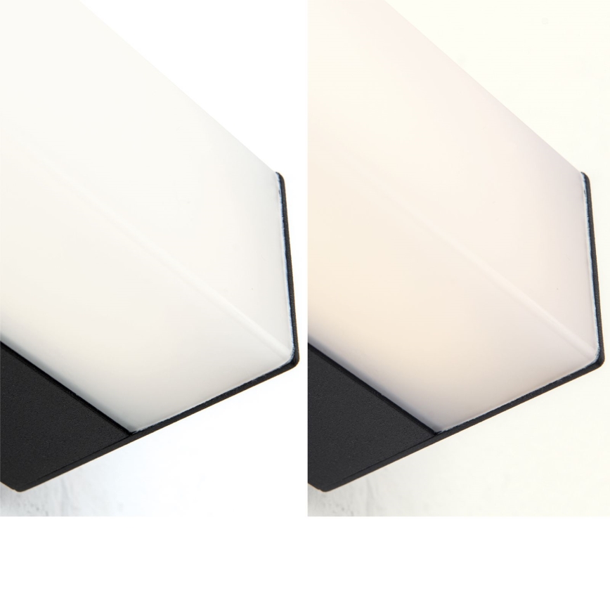 LED Peeglivalgustus vannituppa HORIZON LED/18W/230V 3000/4000K 90 cm IP44 must