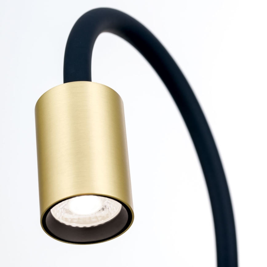 LED Paindlik laualamp klambriga KURT LED/5W/230V kuldne