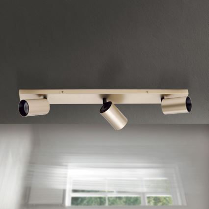 suunatav laevalgusti SEAN 3xGU10/13W/230V kuldne