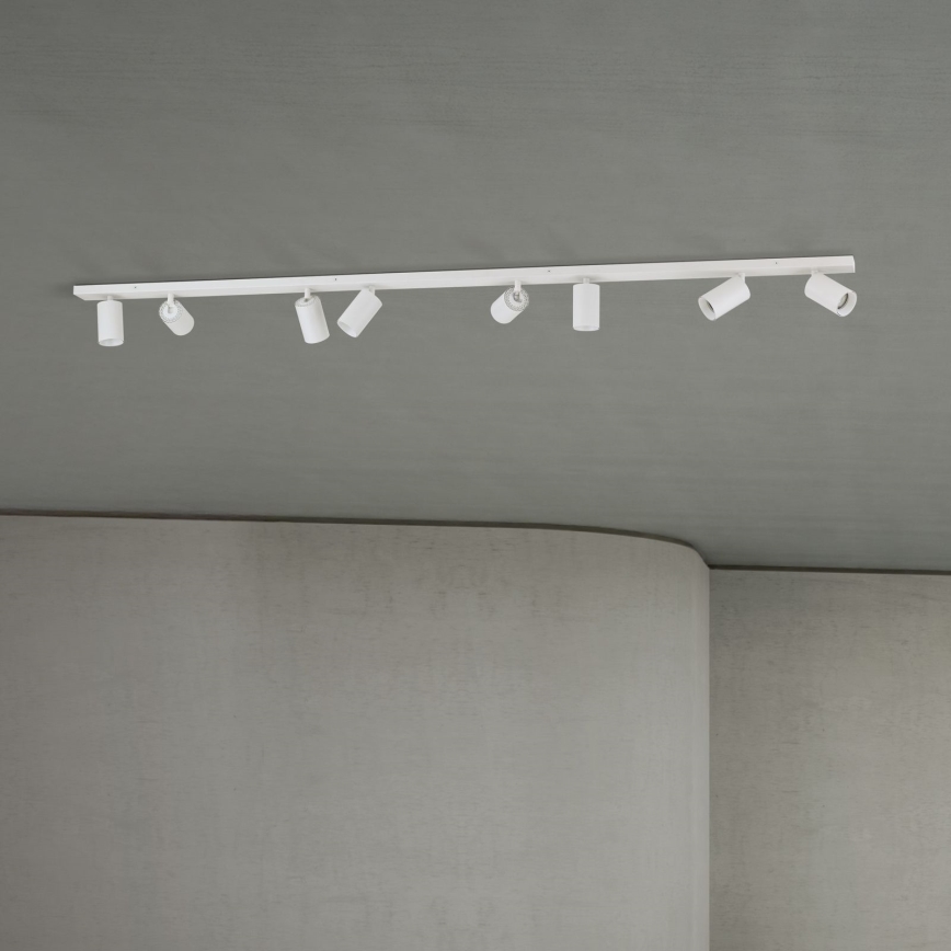 Lae suunavalgusti SEAN 8xGU10/13W/230V valge