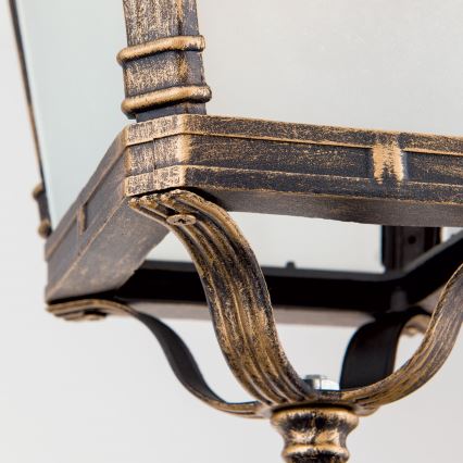 Väljas riputatav valgusti AIKO 1xE27/60W/230V IP23 pronks/patina