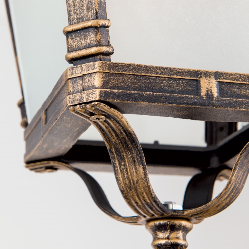 Väljas riputatav valgusti AIKO 1xE27/60W/230V IP23 pronks/patina