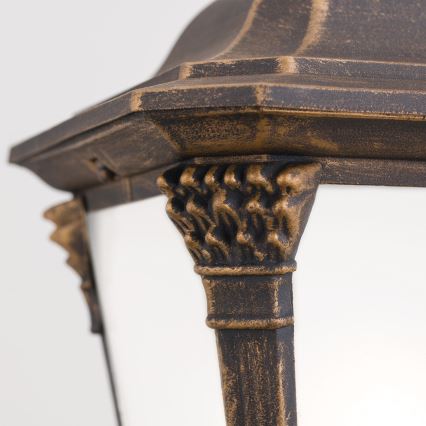 Välisvalgusti AIKO 1xE27/60W/230V 115 cm IP23 pronks/patina