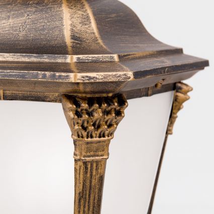 Välisvalgusti AIKO 1xE27/60W/230V 59 cm IP23 pronks/patina