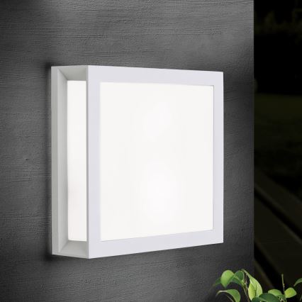 Välisvalgusti HENRY 2xE27/15W/230V 26x26 cm IP44 valge