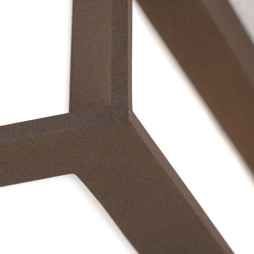 Välisvalgusti HENRY 2xE27/15W/230V IP44 pruun