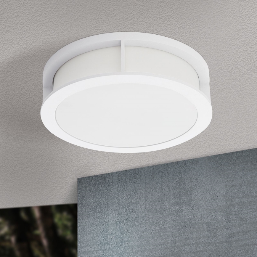 Välisvalgusti HENRY 2xE27/15W/230V, läbimõõt 30 cm, IP44, valge