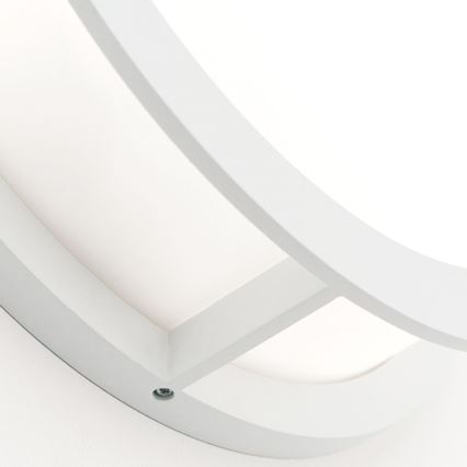 Välisvalgusti HENRY 2xE27/15W/230V, läbimõõt 30 cm, IP44, valge