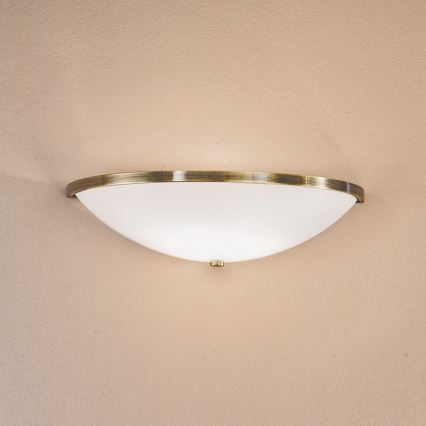 Seinavalgusti AIDA 1xE14/40W/230V pronks/paatina