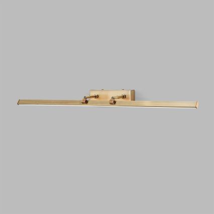 LED Pildivalgusti PUBLIO LED/15W/230V 75 cm kuldne/paatina