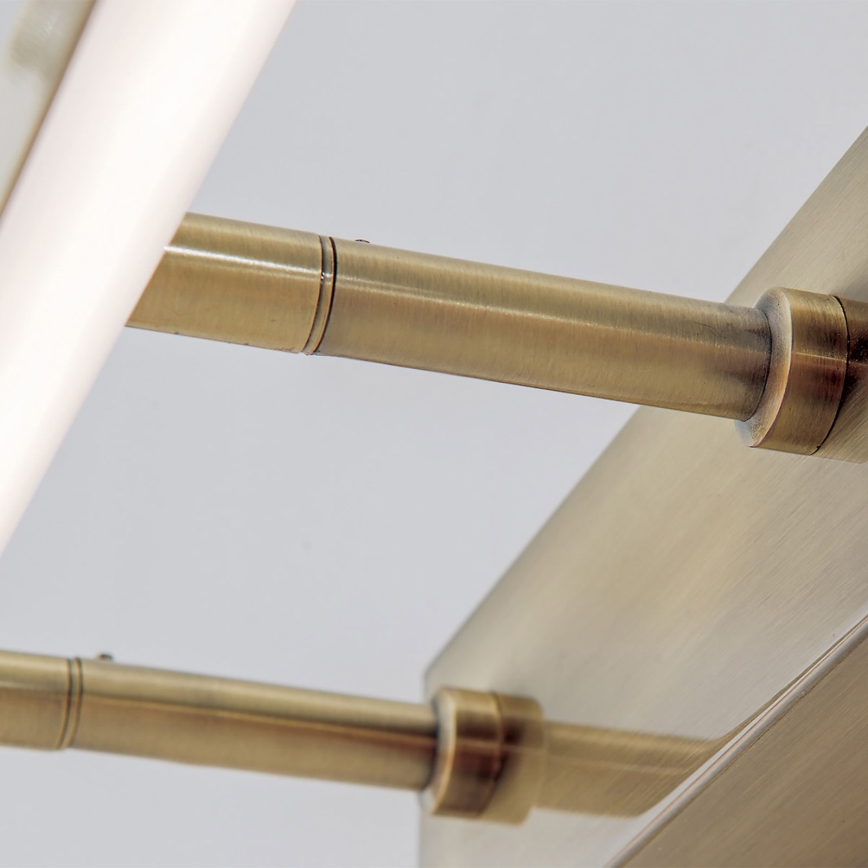 LED Pildivalgusti PUBLIO LED/15W/230V 75 cm kuldne/paatina