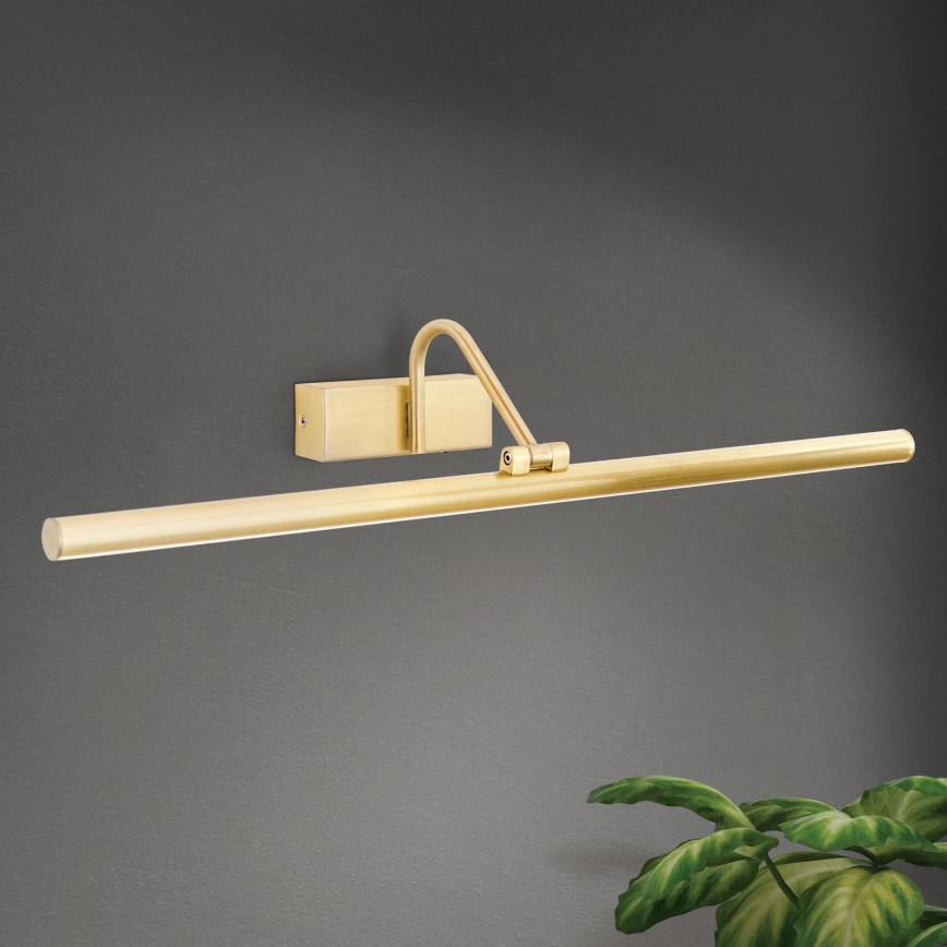 LED Pildivalgusti PORTRAIT LED/12W/230V 60 cm kuldne