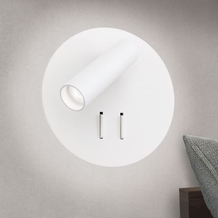 LED Kohtvalgusti seinale LENNY LED/6W/230V + LED/3W valge