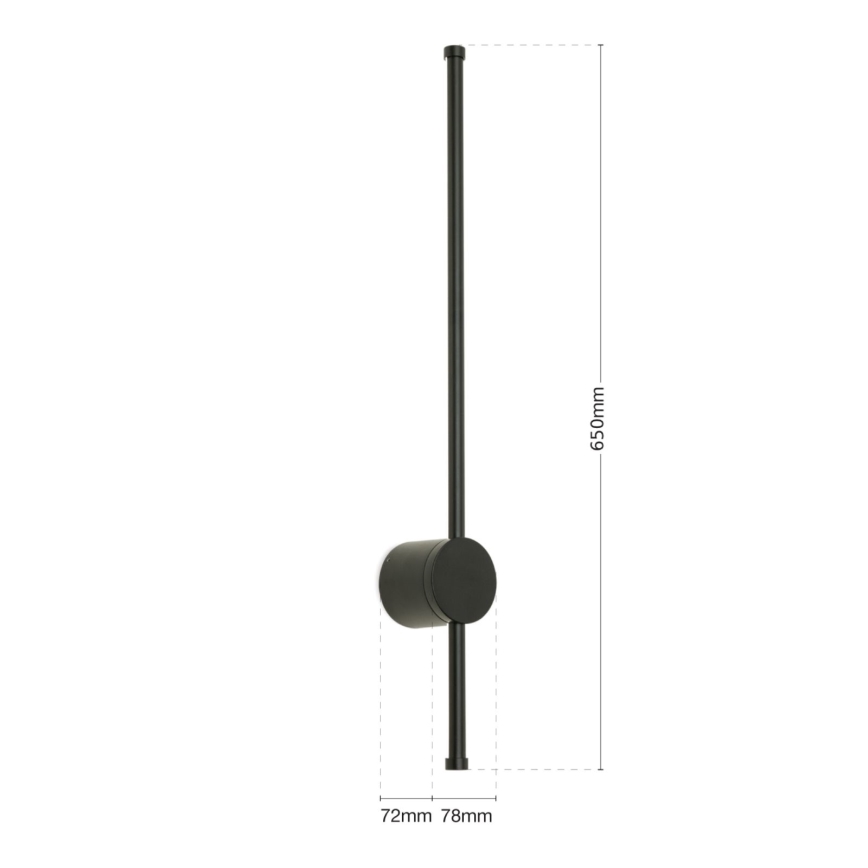 LED Peeglivalgustus vannituppa FERDINAND LED/12W/230V IP54 must