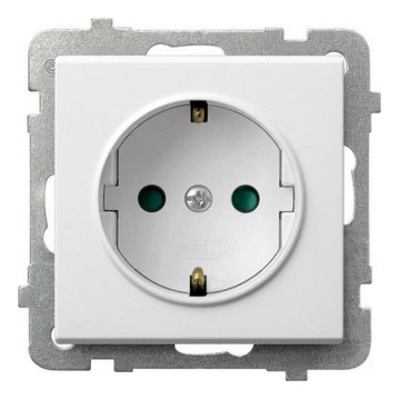 Ospel - Kodune raamita SONATA Schuko 230V pistikupesa, valge