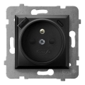 Ospel - Raamita seinakontakt 230 V + 1×USB-A + 1×USB-C ARIA must