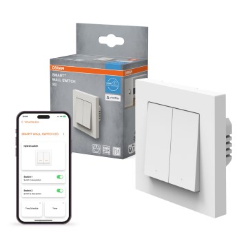 Osram - 2-nupuline SMART+ MATTER 230V Wi-Fi lüliti