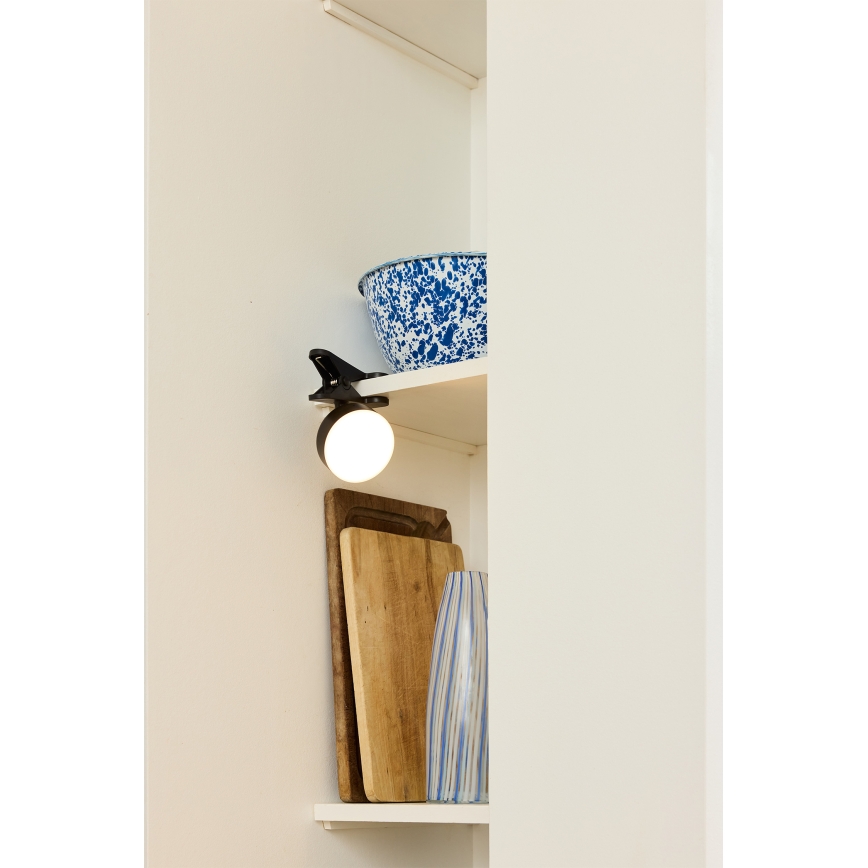 Osram - 3-ühes hämardatav laetav lauavalgusti DECOR HELPER LED/1,8W/5V must