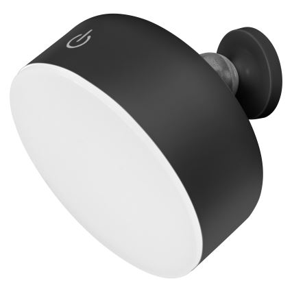 Osram - 3-ühes hämardatav laetav lauavalgusti DECOR HELPER LED/1,8W/5V must