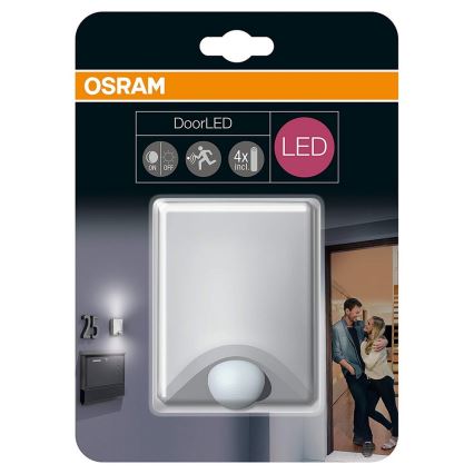 Osram - anduriga LED öövalgusti DOORLED LED/1,1W/4xAA IP54