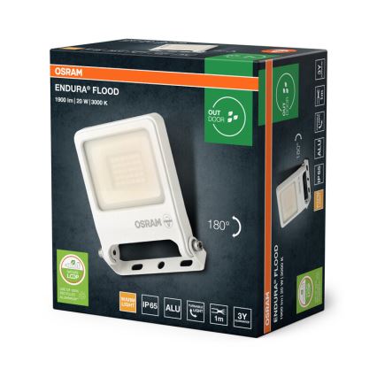 Osram - ENDURA LED-reflektor, 20 W, 230 V, 3000 K, IP65