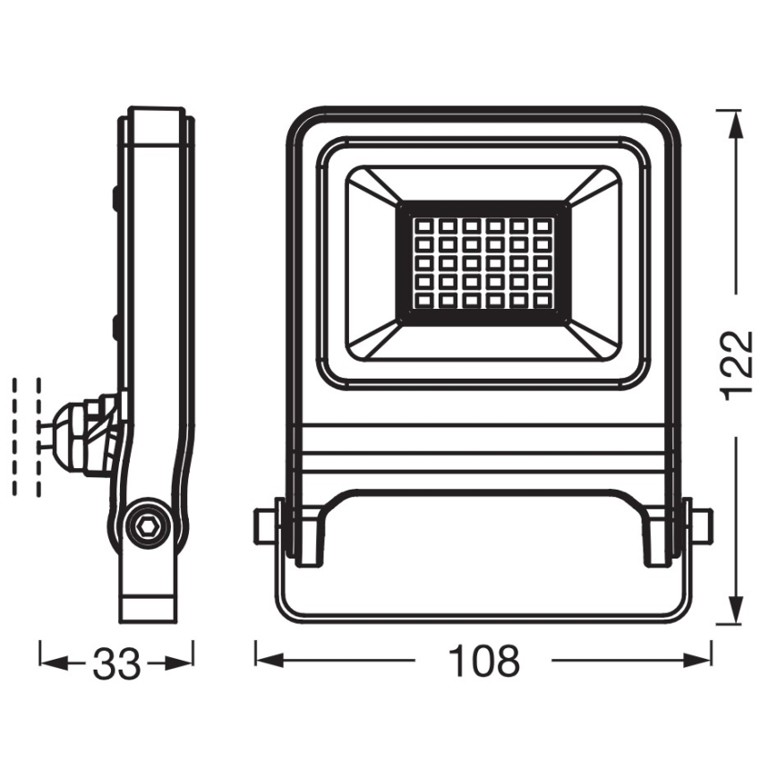 Osram - ENDURA LED-reflektor, 20 W, 230 V, 3000 K, IP65