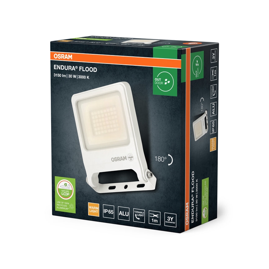 Osram - ENDURA LED-reflektor 30 W / 230 V, 3000 K, IP65