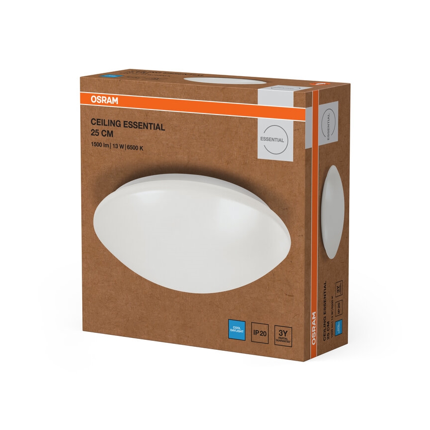 Osram - ESSENTIAL LED laelamp, 13 W, 230 V, 6500 K, läbimõõt 25 cm
