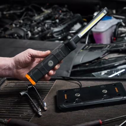 Osram - Hämardatav laetav LED-inspektsioonituli LEDINSPECT WIRE-FREE SLIM 600 LED/5W/3,7V IP54