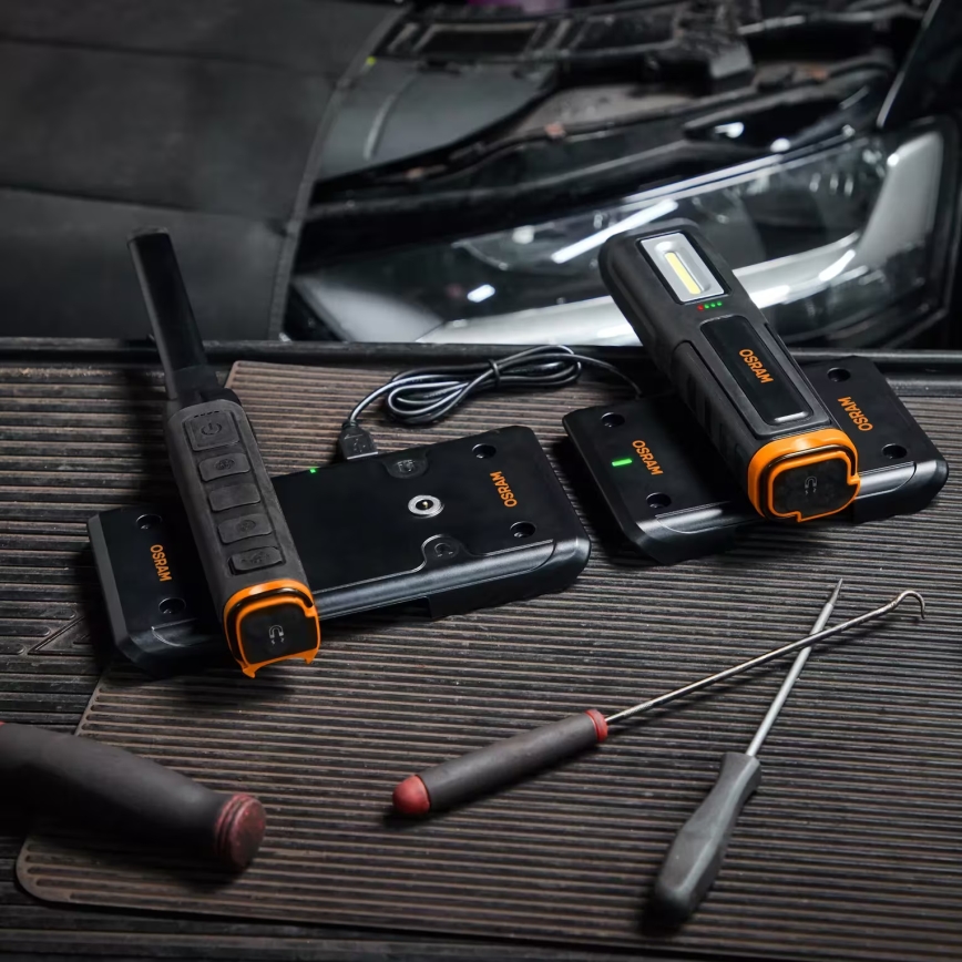 Osram - Hämardatav laetav LED-inspektsioonituli LEDINSPECT WIRE-FREE SLIM 600 LED/5W/3,7V IP54