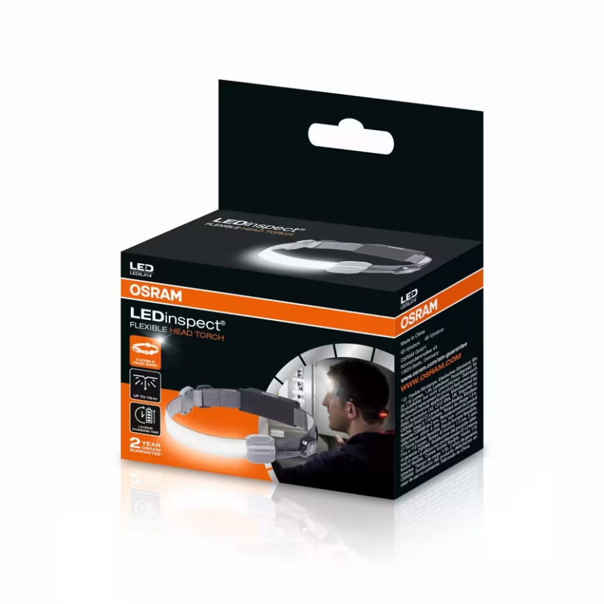 Osram - hämardatav taaslaetav LED-pealamp LEDINSPECT LED/3W/3,7V IP42 1000 mAh
