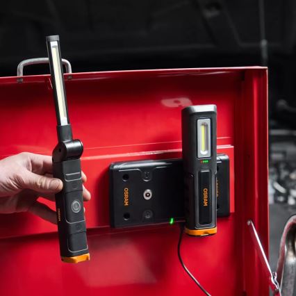 Osram - hämardatav laetav töövalgusti LEDINSPECT WIRE-FREE SLIM 600 LED/5W/3,7V IP54 2600 mAh