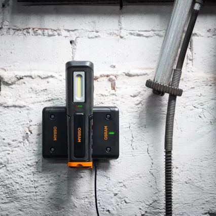 Osram - Hämardatav laetav LED-taskulamp LEDINSPECT WIRE-FREE PRO 600 LED/5W/3,7V IP54