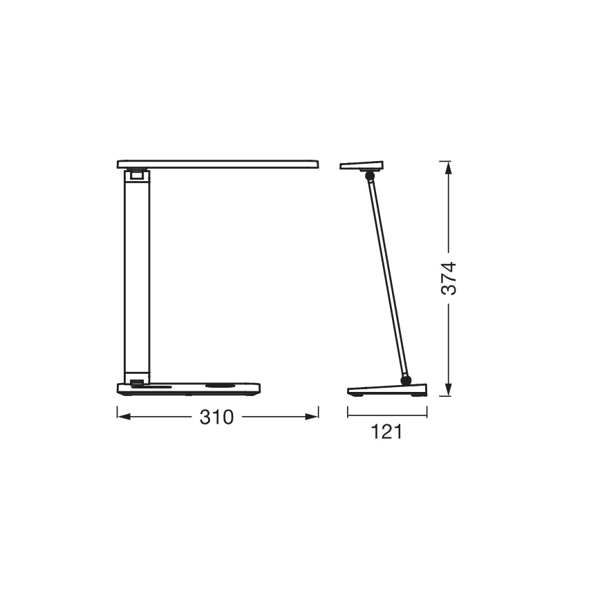 Osram - LED-hämardatav lauavalgusti OFFICE LINE LED/7W/230V 3000/4000/6500K valge