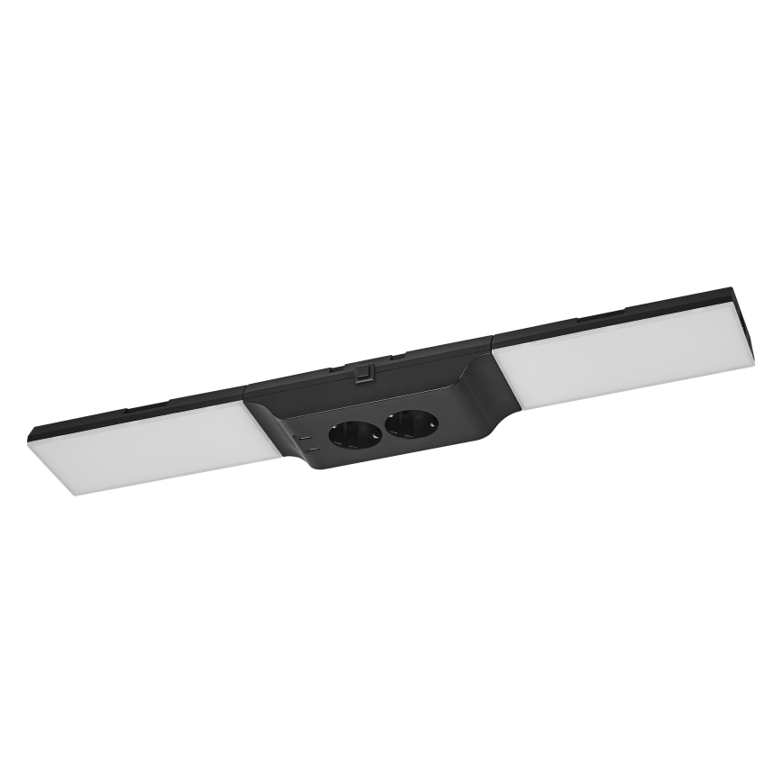 Osram - hämardatav aluskapi LED-valgusti pistikupesadega UNDERCABINET LED/10W/230V 3000K 54,8 cm must